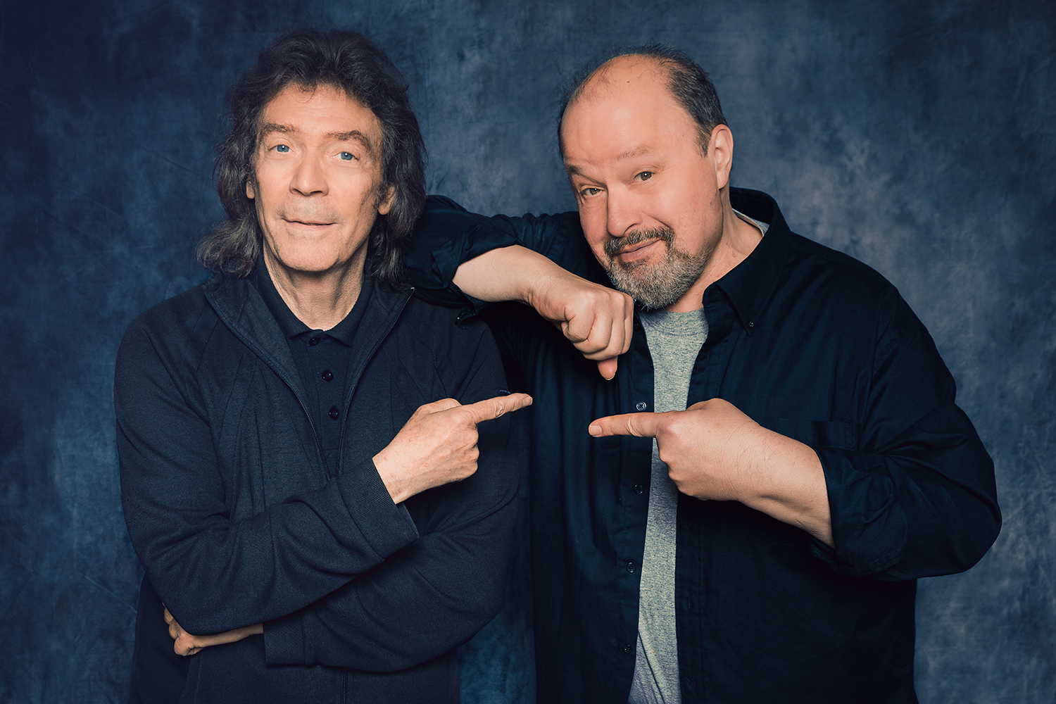 Steve Hackett and Steve Rothery